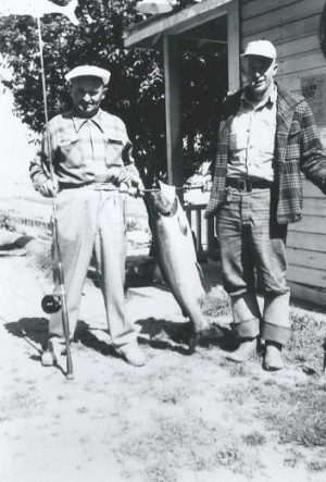 Charlie and Glen, my Dad, 1953