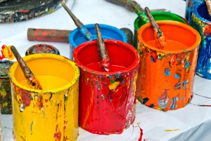 Painter Color Cans