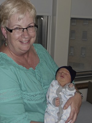Gavin and Grandma Martha