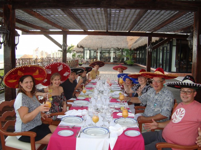First night. Hats off to Mexico