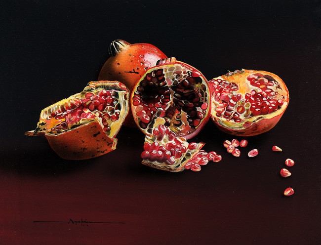 Fruit Des Dieux - "Fruit of the Gods" #28 - 36x46cm 1999 Krakow Agopian