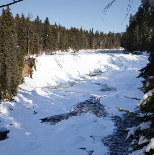 Dawson Falls Panorama.