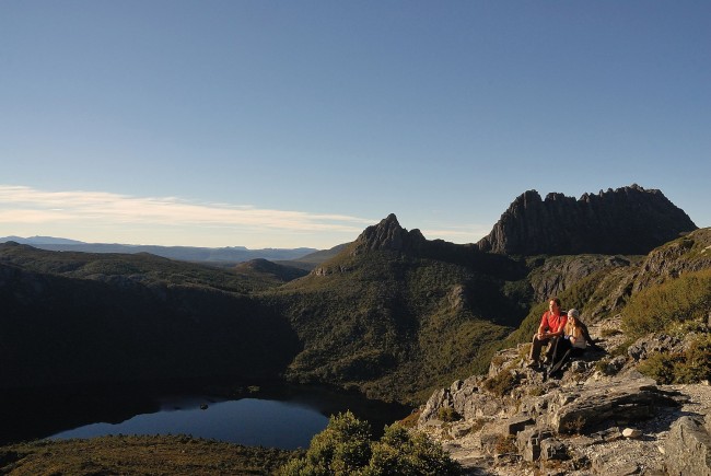 Dove Lake and Cradle Mountain 