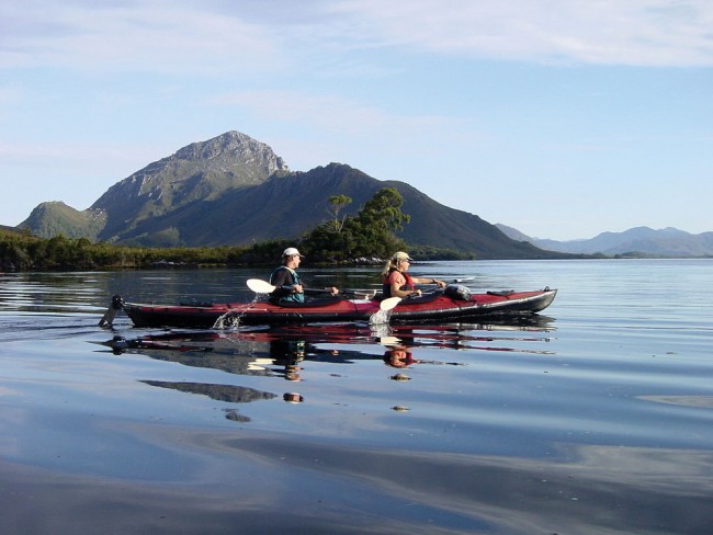 Roaring 40s Ocean Kayaking Bathurst Harbour