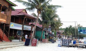 It's a lazy life on Paradise Beach