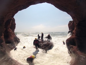 Cave surfing...
