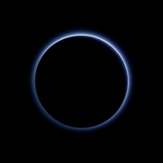 Blue Skies on Pluto