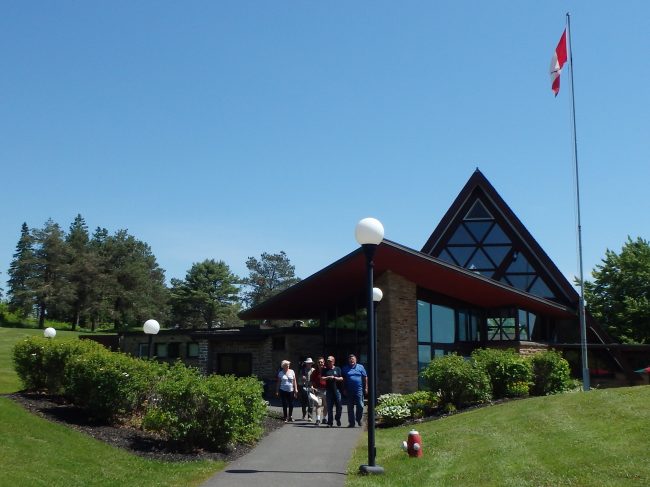 The Alexander Graham Bell National Historic Site in Baddeck, Nova Scotia.