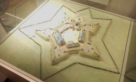 Model of the pentagonal Fort Beausejour/Cumberland