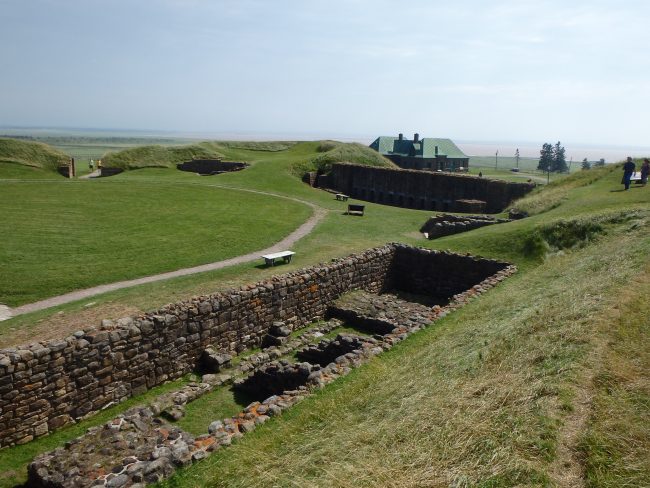 Overview of Fort Beausejour