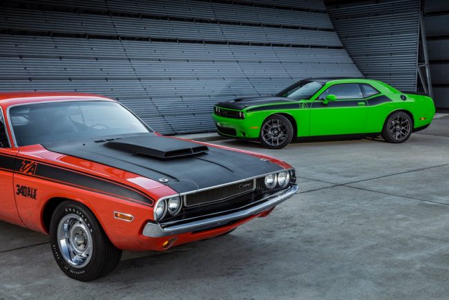 Old Versus New: Dodge Challenger T/A