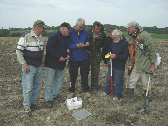 Metal detecting isn't a solitary "sport". It brings people together.