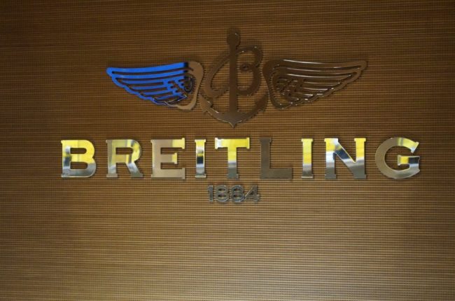The iconic Breitling logo