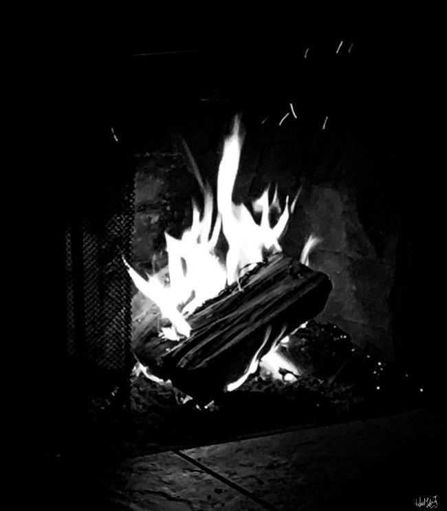 Morning fire