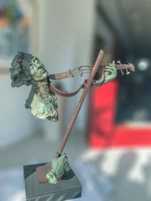 Violin Sculpture